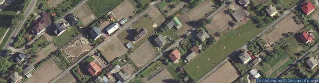 Zdjęcie satelitarne Trawniki ul.