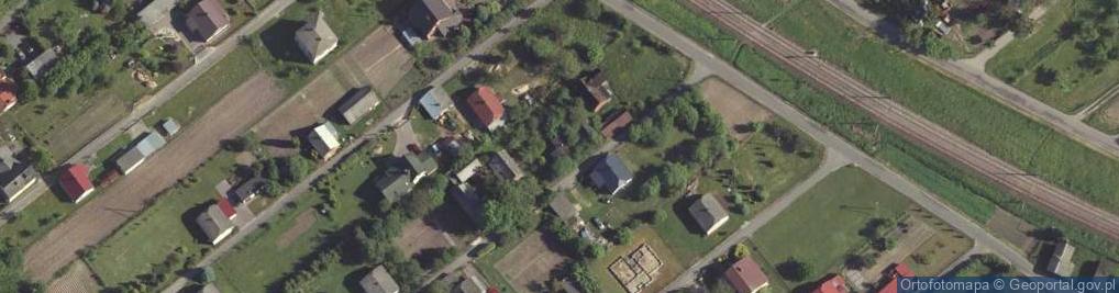 Zdjęcie satelitarne Trawniki ul.