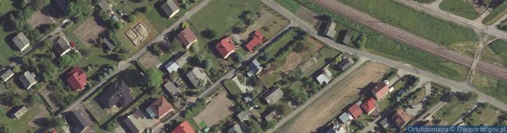 Zdjęcie satelitarne Trawniki ul.