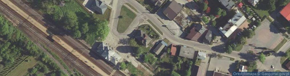 Zdjęcie satelitarne Trawniki ul.