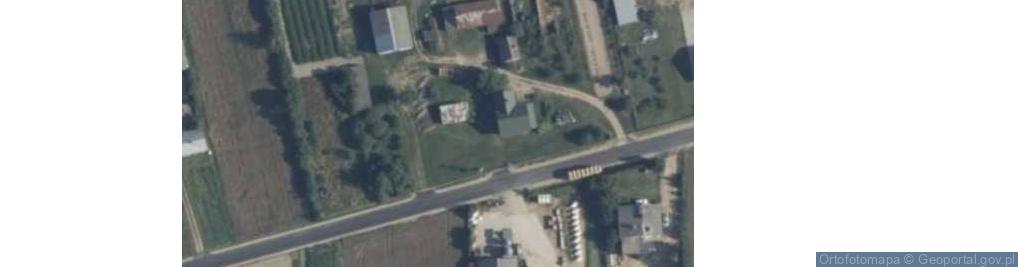 Zdjęcie satelitarne Trebień ul.