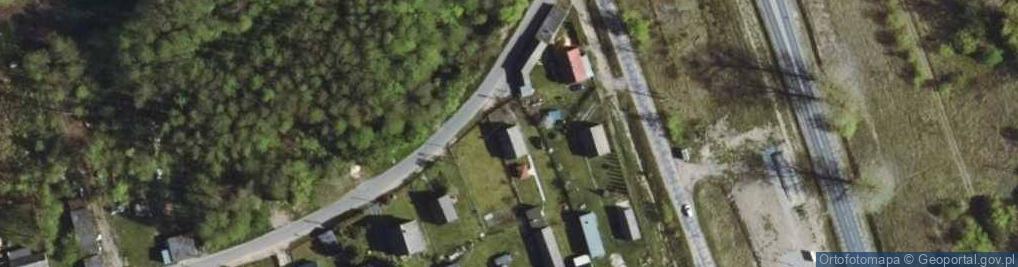 Zdjęcie satelitarne Treblinka ul.