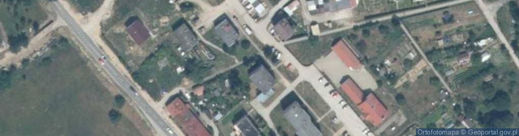 Zdjęcie satelitarne Trękusek ul.