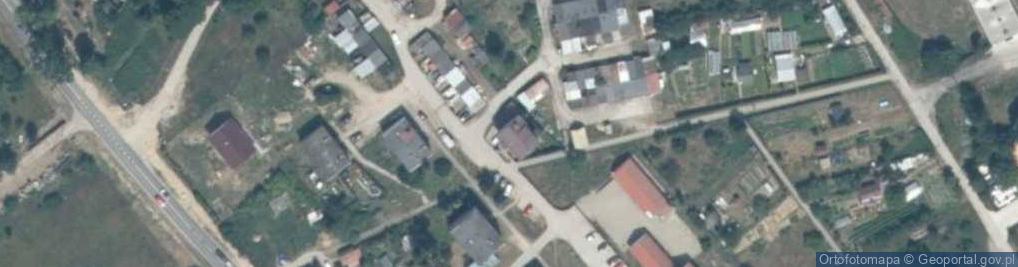 Zdjęcie satelitarne Trękusek ul.