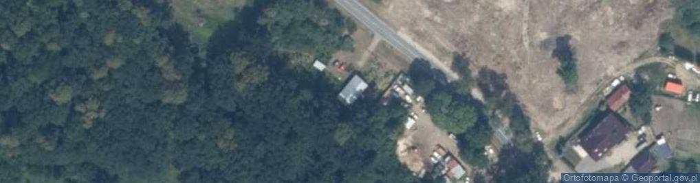 Zdjęcie satelitarne Trękusek ul.