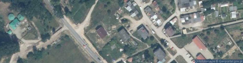 Zdjęcie satelitarne Trękusek ul.