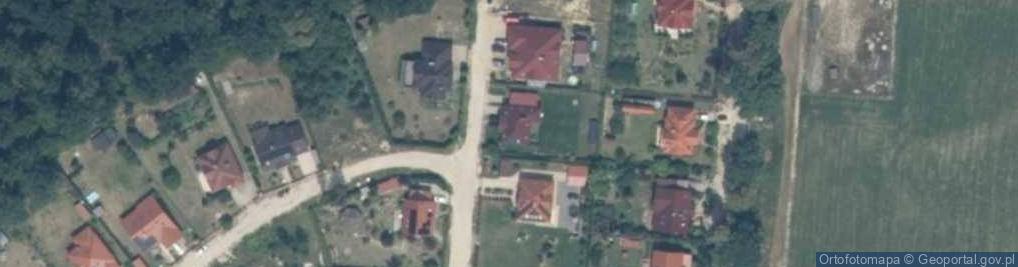 Zdjęcie satelitarne Trękusek ul.