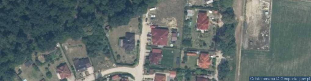 Zdjęcie satelitarne Trękusek ul.
