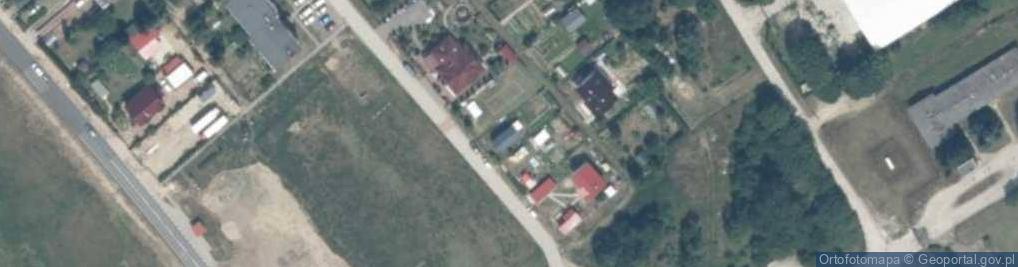 Zdjęcie satelitarne Trękusek ul.