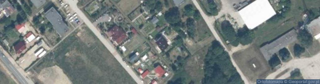 Zdjęcie satelitarne Trękusek ul.