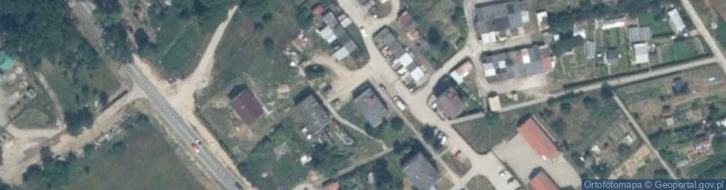 Zdjęcie satelitarne Trękusek ul.