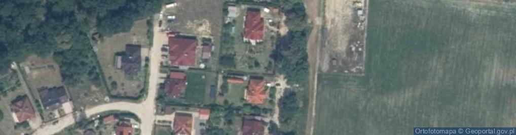 Zdjęcie satelitarne Trękusek ul.