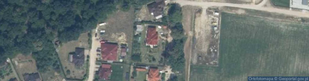 Zdjęcie satelitarne Trękusek ul.