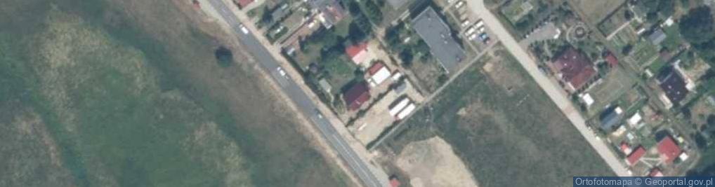 Zdjęcie satelitarne Trękusek ul.