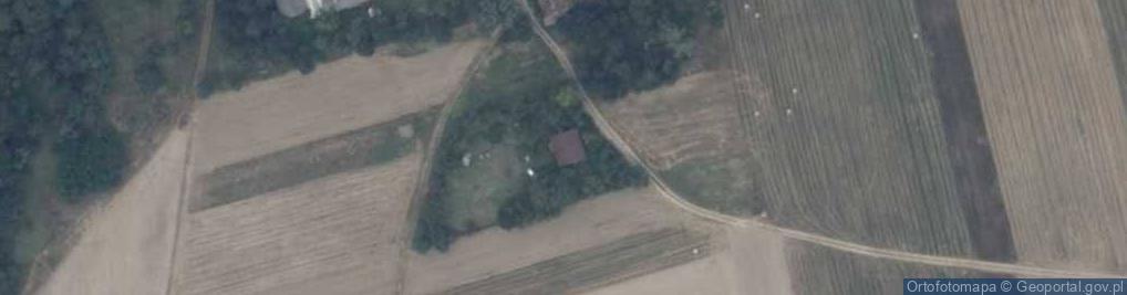 Zdjęcie satelitarne Trojanów ul.