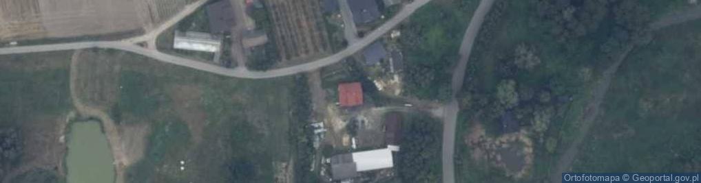 Zdjęcie satelitarne Trojanów ul.