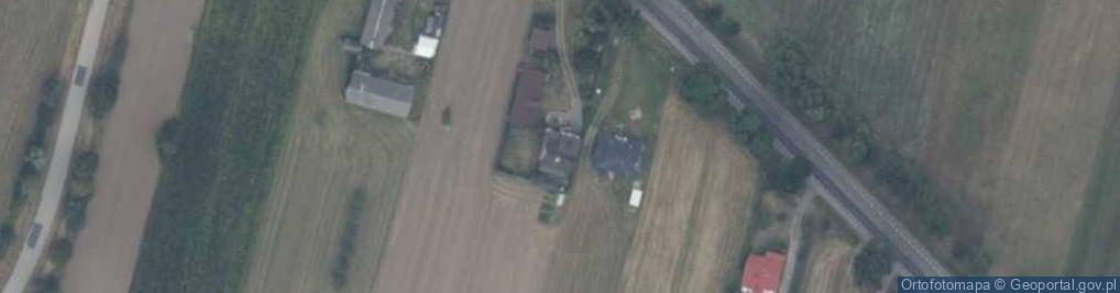 Zdjęcie satelitarne Trojanów ul.