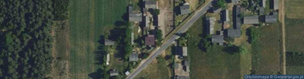 Zdjęcie satelitarne Trojanów ul.