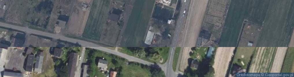 Zdjęcie satelitarne Trojanów ul.