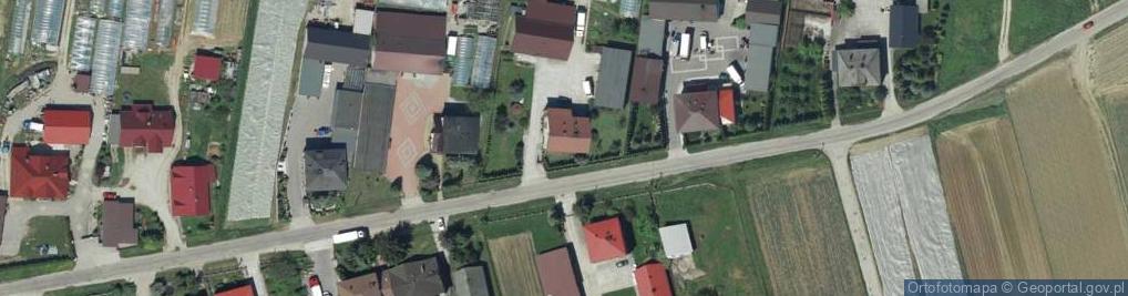 Zdjęcie satelitarne Tropiszów ul.