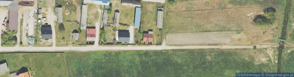 Zdjęcie satelitarne Trzaski ul.