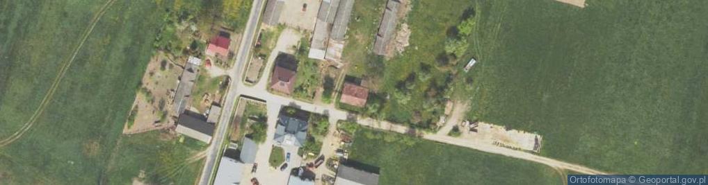 Zdjęcie satelitarne Trzaski ul.