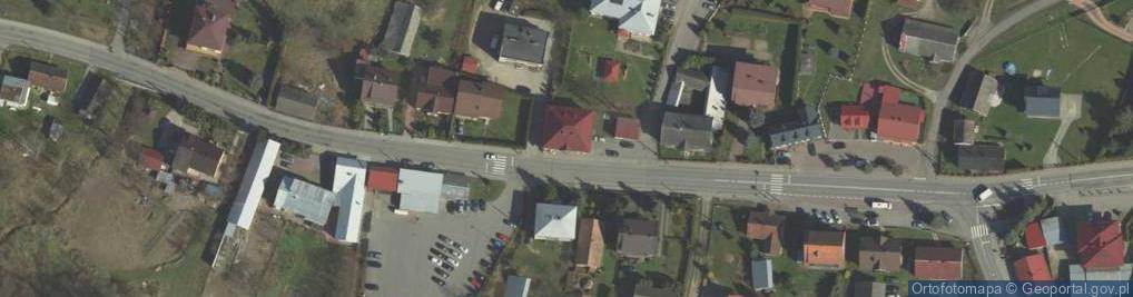 Zdjęcie satelitarne Trzciana ul.