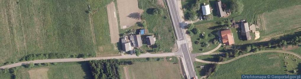 Zdjęcie satelitarne Trzciana ul.
