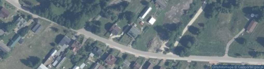 Zdjęcie satelitarne Trzcianka ul.