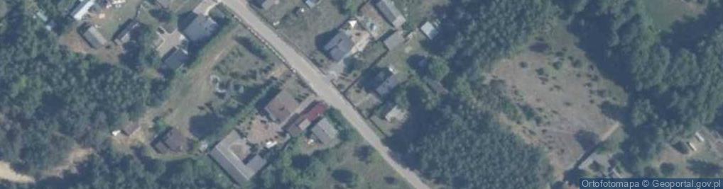 Zdjęcie satelitarne Trzcianka ul.