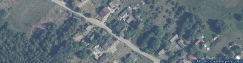Zdjęcie satelitarne Trzcianka ul.