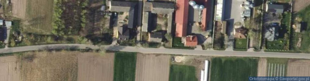 Zdjęcie satelitarne Trzcianka ul.