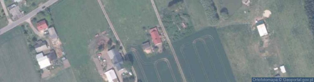 Zdjęcie satelitarne Trzciano ul.