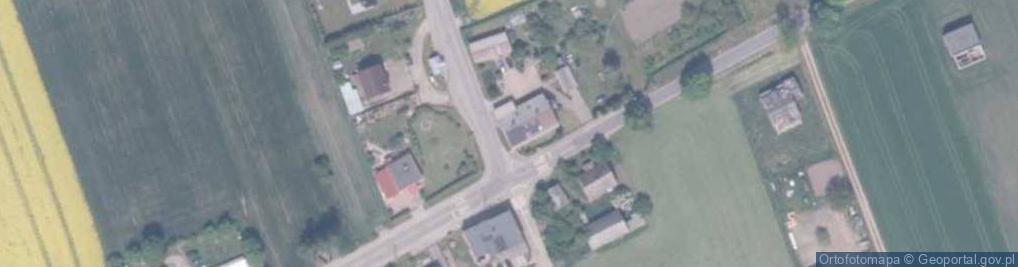 Zdjęcie satelitarne Trzciano ul.