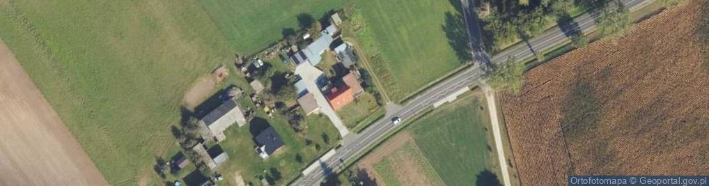 Zdjęcie satelitarne Trzciany ul.