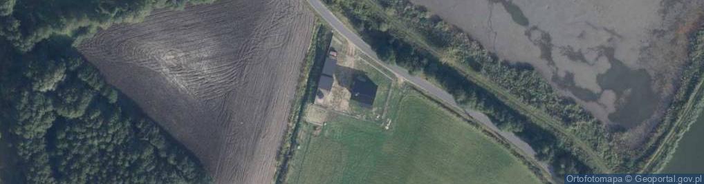 Zdjęcie satelitarne Trzciel-Odbudowa ul.