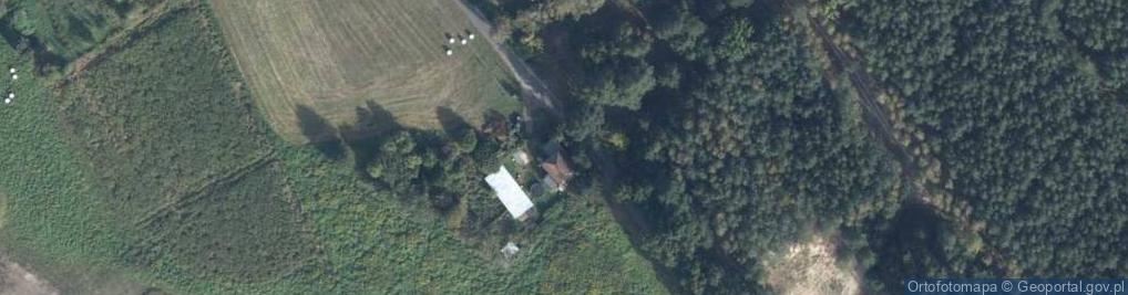 Zdjęcie satelitarne Trzciel-Odbudowa ul.