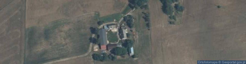 Zdjęcie satelitarne Trzcin ul.