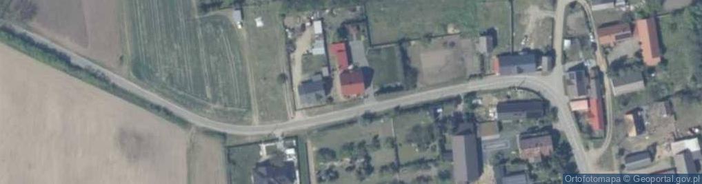 Zdjęcie satelitarne Trzcinna ul.