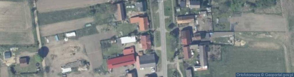 Zdjęcie satelitarne Trzcinna ul.