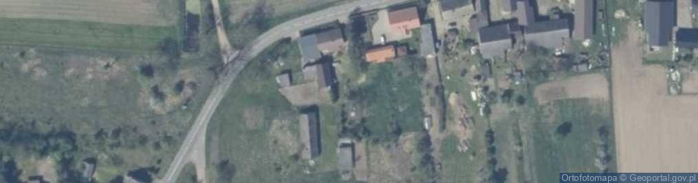 Zdjęcie satelitarne Trzcinna ul.