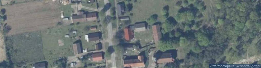 Zdjęcie satelitarne Trzcinna ul.