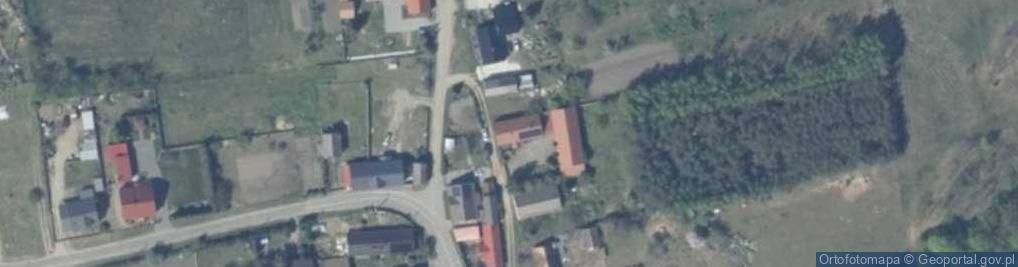Zdjęcie satelitarne Trzcinna ul.