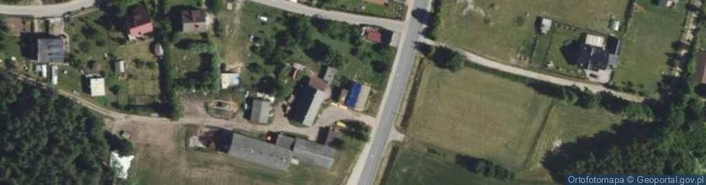 Zdjęcie satelitarne Trzcińsk ul.