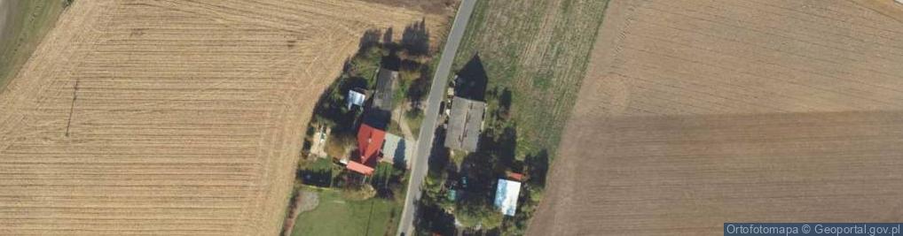 Zdjęcie satelitarne Trzebień ul.