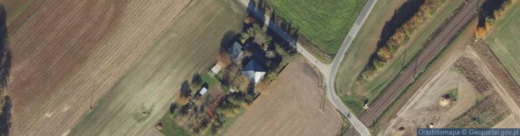 Zdjęcie satelitarne Trzebień ul.