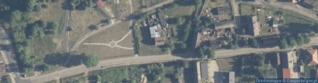 Zdjęcie satelitarne Trzebin ul.