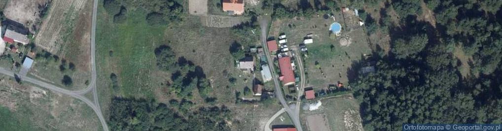 Zdjęcie satelitarne Trzebów ul.