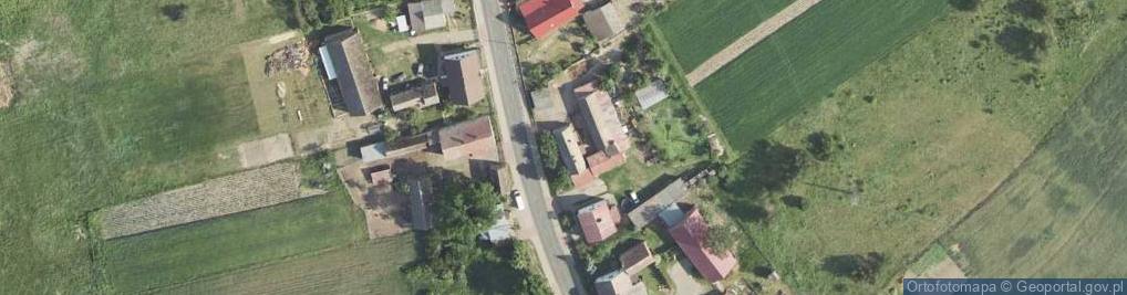 Zdjęcie satelitarne Trzebów ul.