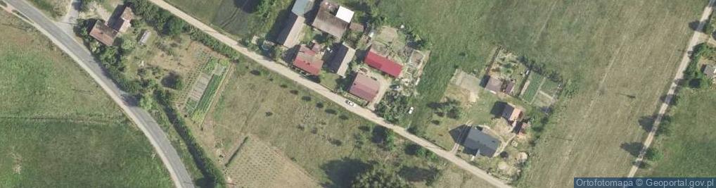 Zdjęcie satelitarne Trzebów ul.